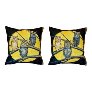 Nightie Night Owl Owl Accessory Pillow Contemporary Decorative