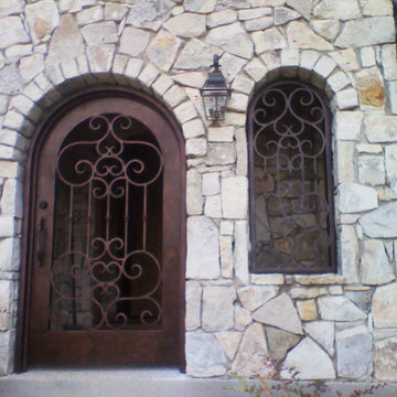Iron Gate and Window Ornamental