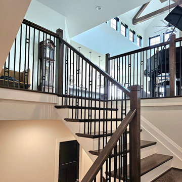 Project #109 | U-Shaped Stairs in Countryside Retreat