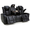 Seatcraft Innovator Bonded Leather PWR Headrest, Recline, Sofa Fold Table