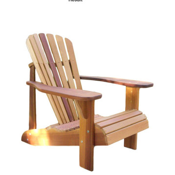 T&L Adirondack Chair, Cedar Tone, Cedar Tone