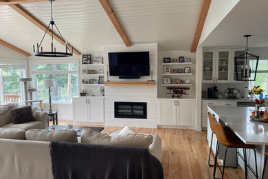 Example of a living room design in Seattle