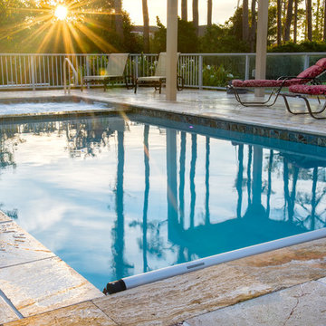 Renovation from a Fiberglass to a Concrete