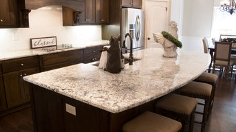 Large Granite Kitchen Island