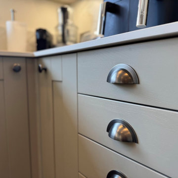 Light Beige Shaker Kitchen in Fraserburgh