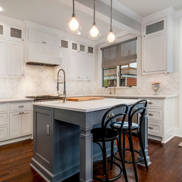 Traditional Kitchen & Living Room - Ballard