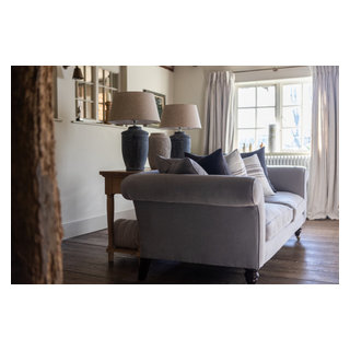 A characterful family home in West Sussex - Rustic - Living Room ...