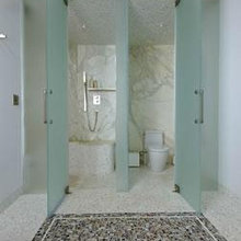 wc/shower solution glass