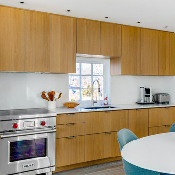 Calacatta Nuvo Caesarstone Quartz Kitchen