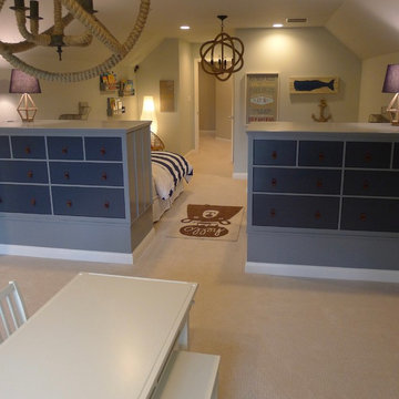 Boys bedroom with playroom
