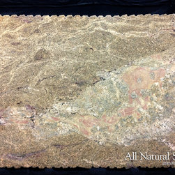 All Natural Stone - Juparana Tier Granite Slab - Kitchen Countertops