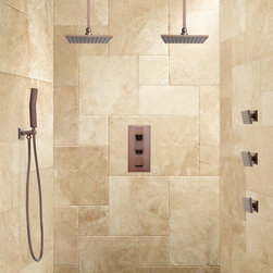 RYLE DUAL RAINFALL SHOWER SYSTEM WITH HAND SHOWER & BODY SPRAYS - Products