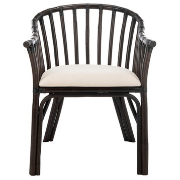 Noris Arm Chair Black/White