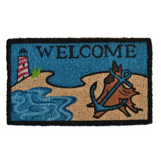 Lighthouse Doormat / Custom Doormat / Welcome Mat / Lighthouse / Ocean  Decor / Doormats / Beach Welcome Mat / Doormat