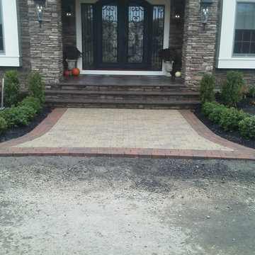 Paver landing