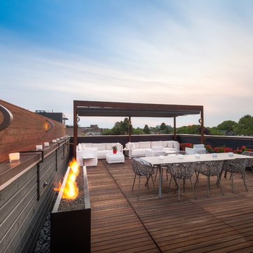 Motorized Rooftop Canopy, Toronto