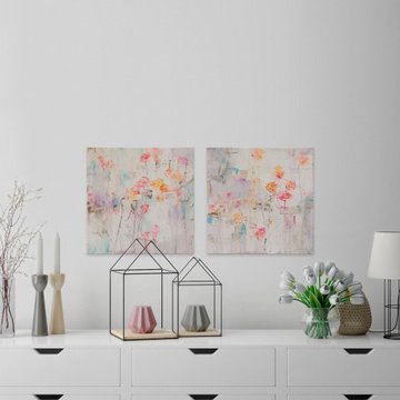 Spotted Garden Diptych