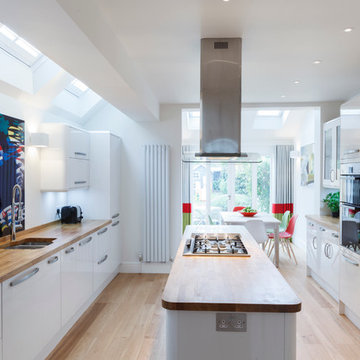 Kitchen and Dining Area for a Victorian Terrace