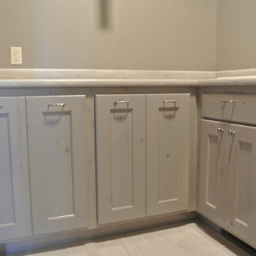 Stained Knotty Alder wood
