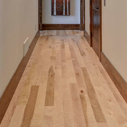 Timber Frame Home on Lake Ontario - Hardwood Flooring