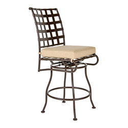 Classico Swivel Bar Stool Without Arms - Outdoor Bar Stools And Counter Stools