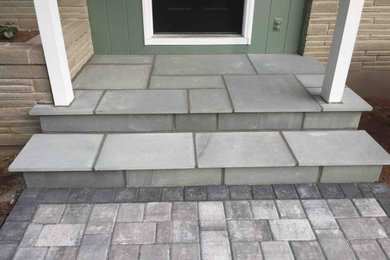 Paver Walkway & Front Steps