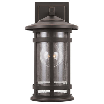 Capital Lighting 935511 Mission Hills 14" Tall Outdoor Wall - Oiled Bronze