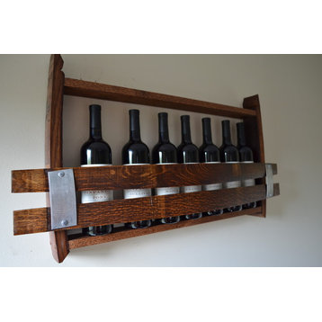 Wine Rack from Wine Barrel Staves