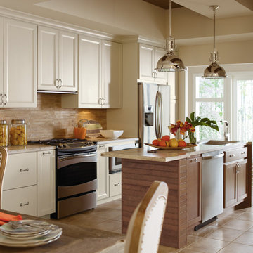 Omega Cabinetry: Casual Kitchen