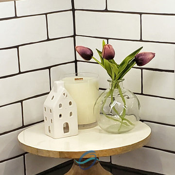 White Subway Tile 2x8 Backsplash - Alexandria, MN