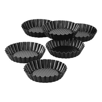 Zenker Non-Stick Mini Tart Pans, Set of 6