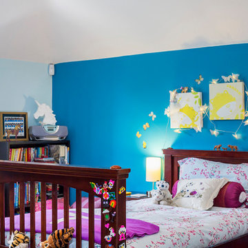 Girls' bedrooms, with room to grow
