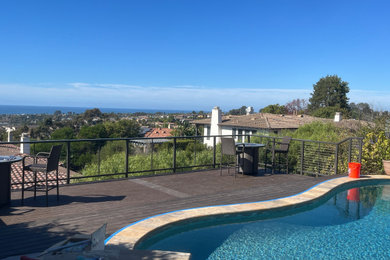 Inspiration for a modern pool remodel in San Diego