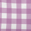 Gingham Plaid Accent Pillow, Orchid, 16"x16"