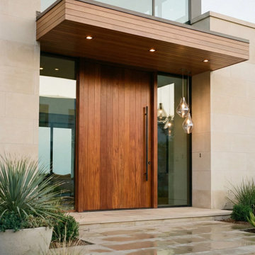 Berlin Pivot Hurricane Entry Door