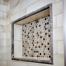 Augie's shower shelf