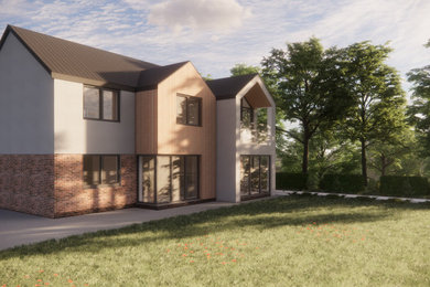 Photo of a bungalow extension in Cheshire.
