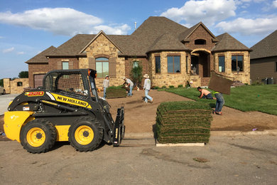 Photo of a landscaping in Wichita.