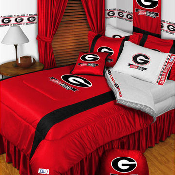 NCAA Georgia Bulldogs Bedding and Room Decorations