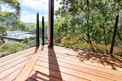 Design ideas for a traditional deck in Sydney.