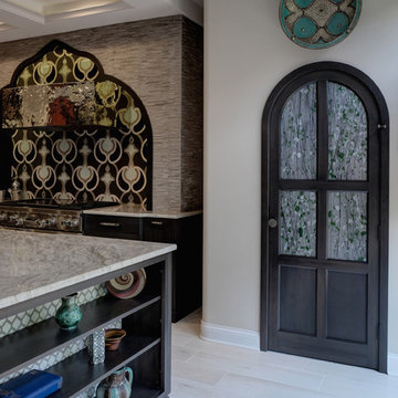 Spicy Contemporary Award-Winning Kitchen Remodel – Chicago, IL