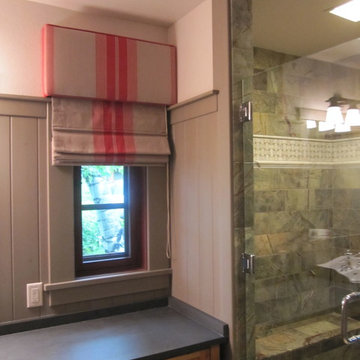 Roman Shade - Outside Mount with Cornice