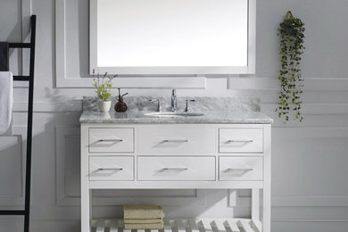 Malibu 48" Bathroom Vanity Set- Open Bottom