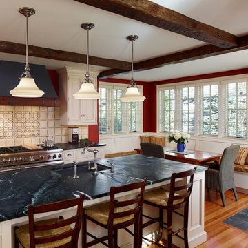 Kitchen with dining area