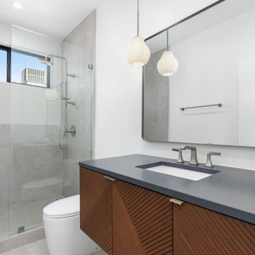 Custom Modern New Construction Home with Mid-Century Rooflines