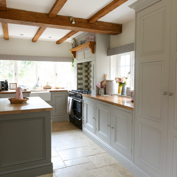 Bespoke country cottage kitchen Surrey