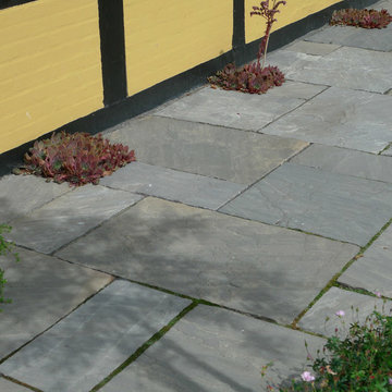 Sandstone natursten ude og inde