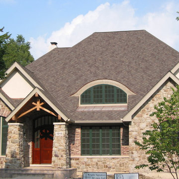 Home Exteriors with Nature Stone