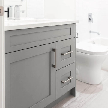 The Perfect Grey Vanity for Modern Bathroom
