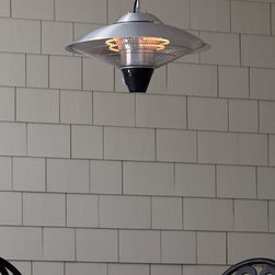 Hanging Stainless Steel Halogen Patio Heater - Outdoor Hanging Lights